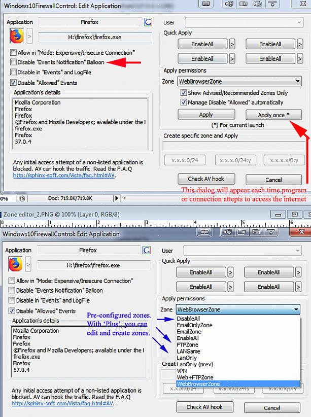 Ανοίξτε το Sygate Personal Firewall