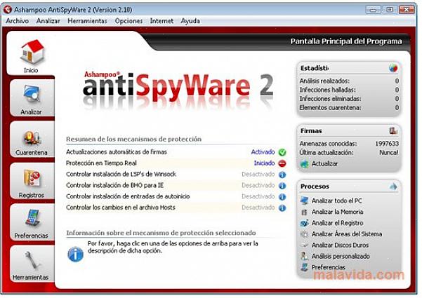 Σας προτείνω να χρησιμοποιήσετε το Antispyware bot - μπορείτε να το κατεβάσετε δωρεάν