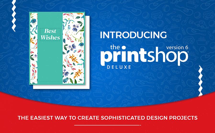 Χρησιμοποιήστε τα πρότυπα Print Shop Deluxe