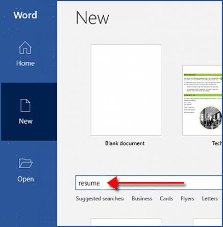 Πρέπει να ξεκινήσετε με το Microsoft Word