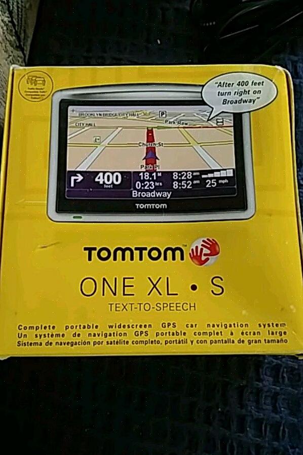 Η μονάδα TomTom One XL διαθέτει CD-Rom που πρέπει να χρησιμοποιήσετε για την εγκατάσταση