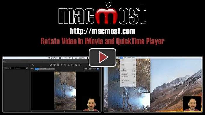 Μόλις το iMovie τεθεί σε λειτουργία