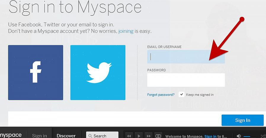 Εάν η χρήση του MySpace εξαντλείται