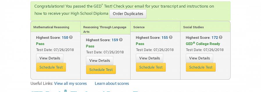 Το GED Science Test έχει σκοπό να μετρήσει την κατανόησή σας σχετικά με τις γενικές έννοιες της επιστήμης