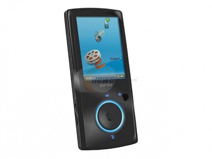 Πρέπει πρώτα να έχετε μουσική στο SanDisk Sansa MP3 Player