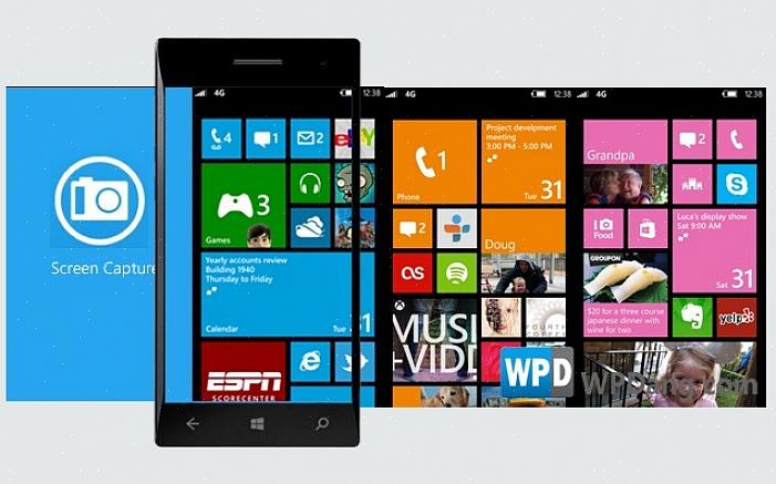 Η λήψη οθόνης στο Windows Mobile λειτουργεί ακριβώς όπως η οθόνη εκτύπωσης σε λειτουργικό σύστημα Windows