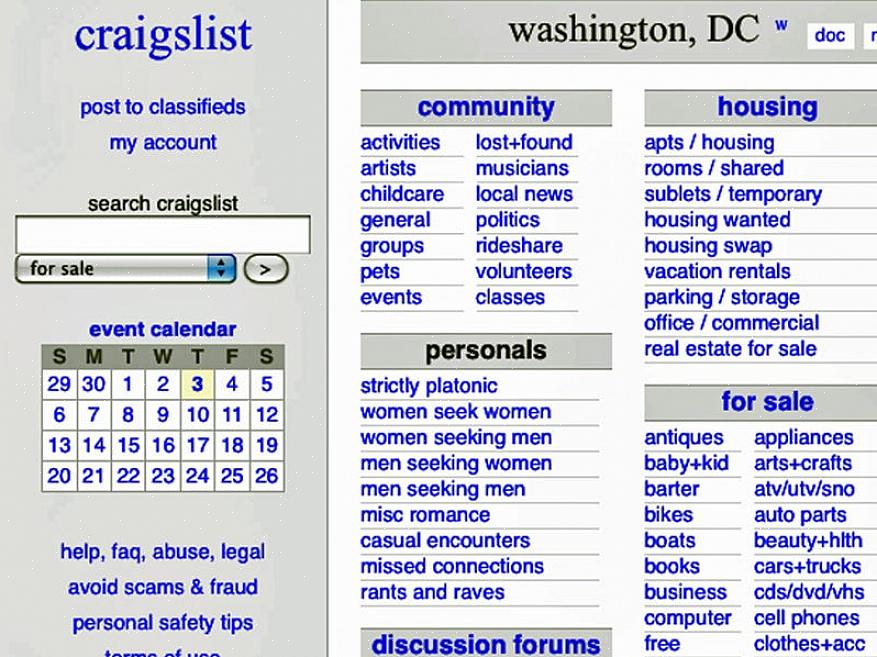 Το Craigslist είναι απόδειξη γι 'αυτό