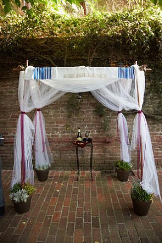 Για να δημιουργήσετε σύγχρονο chuppah