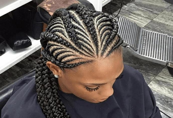 Το Cornrows μπορεί να ντυθεί με όλα τα είδη αξεσουάρ μαλλιών