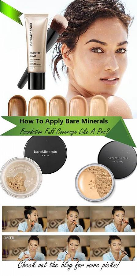 Αυτός είναι ο λόγος για τον οποίο το Bare Escentuals Mineral make-up είναι η σωστή επιλογή