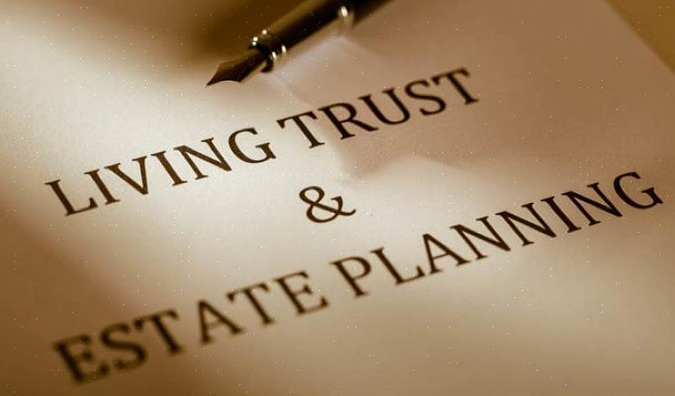 Πολλοί άνθρωποι το αποκαλούν επίσης Revocable Living Trust