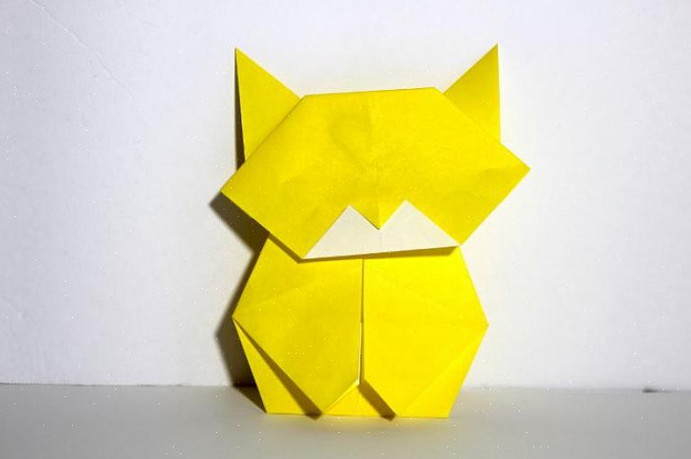 Για να δημιουργήσετε ένα αντικείμενο origami