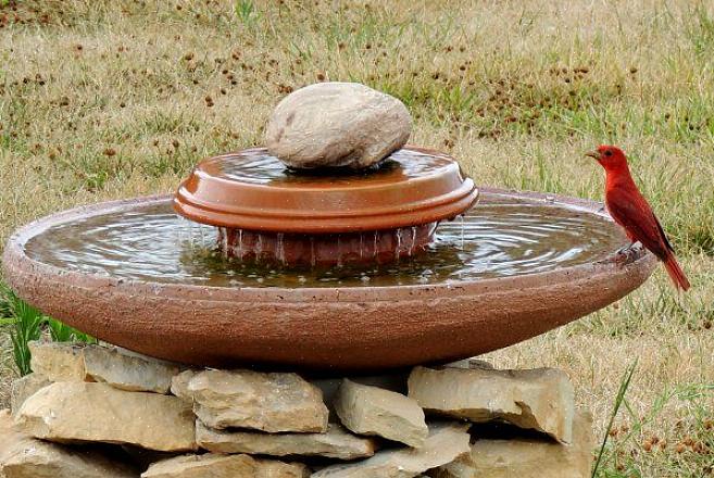 Βεβαιωθείτε ότι η διάμετρος του birdbath είναι τουλάχιστον 61 cm (24 in)