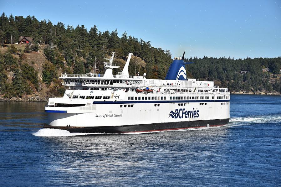 Μερικά από τα μεγαλύτερα πλοία της BC Ferries προσφέρουν τον Ειρηνικό Μπουφέ