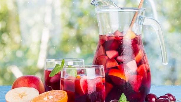 Υπάρχουν πολλές διαφορετικές συνταγές Sangria