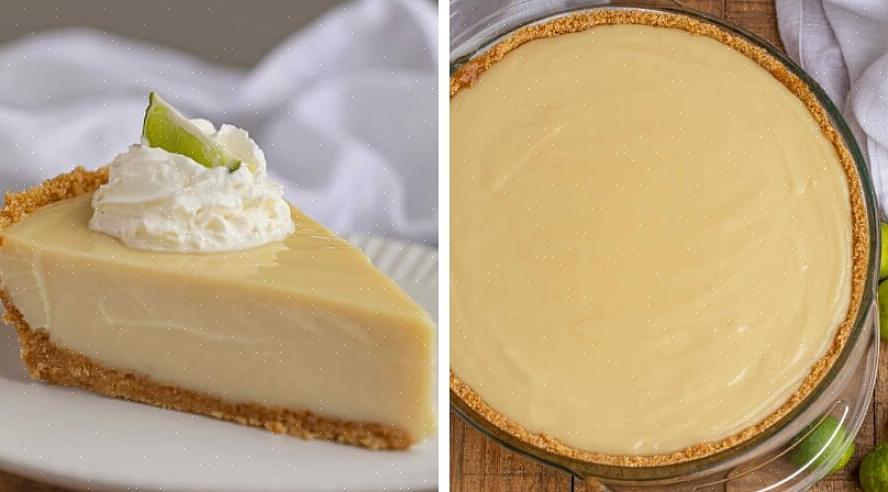 Αυτό δεν θα είναι παραδοσιακό Key lime pie εάν δεν χρησιμοποιείτε Key les