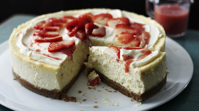 Οι φέτες Cheesecake μπορεί να φαίνονται πολύ φανταχτερές για σερβίρισμα μετά από ένα δείπνο