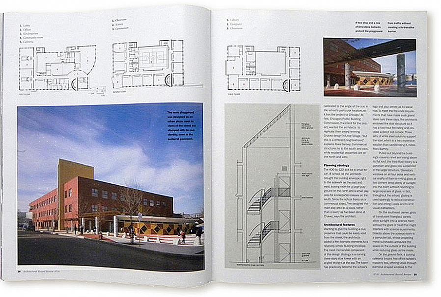 Το περιοδικό Architectural Record είναι χρήσιμο για πολλές από τις ερωτήσεις σας στον τομέα στον οποίο