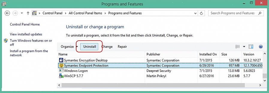 Ένα CD Symantec Norton AntiVirus ή ένα ληφθέν αντίγραφο του Symantec Norton AntiVirus