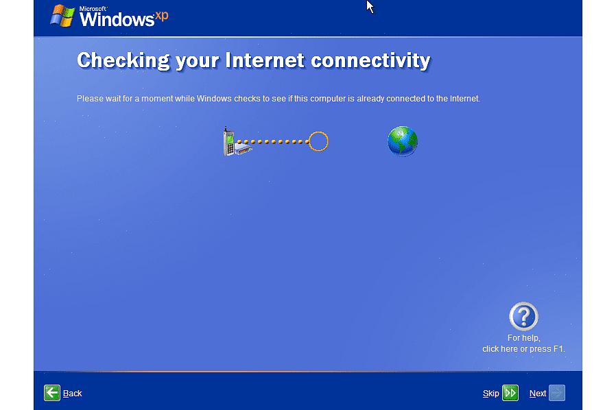 Τοποθετήστε το CD των Windows XP στη μονάδα δίσκου του υπολογιστή σας